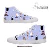 Ghibli Characrers Light Blue Converse Shoes Air Force