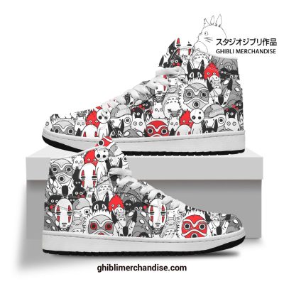HighTop Totoro and Soot Sprites Custom Converse Shoes - Studio Ghibli Merch  Store - Official Studio Ghibli Merchandise