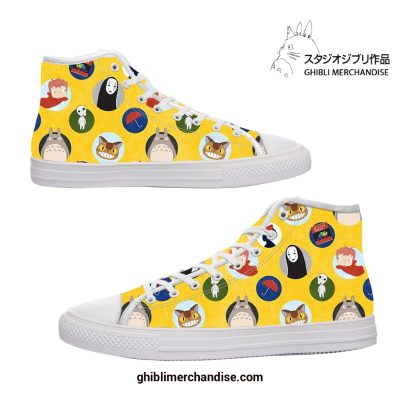 Ghibli Characters Yellow Converse Shoes Air Force