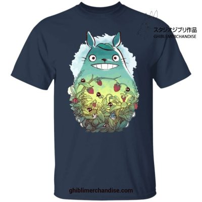 Green Garden Mug In Totoro T-Shirt Navy Blue / S