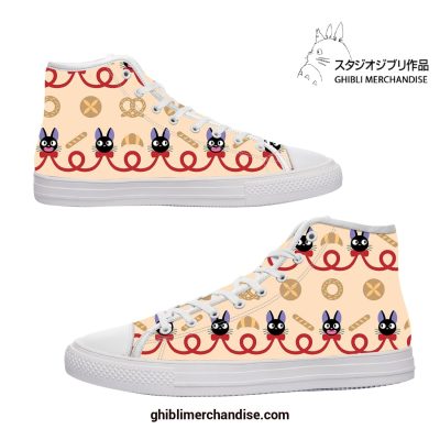 Kiki's Delivery Service Jiji Cat High Top Converse Shoes