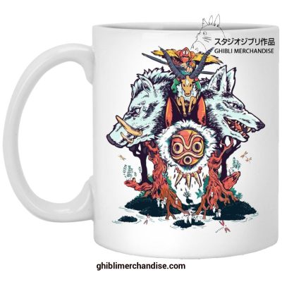 Princess Mononoke Characters Mug