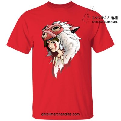 Princess Mononoke San T-Shirt Red / S