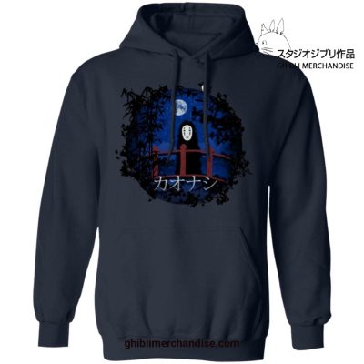 Spirited Away No Face By The Blue Moon Hoodie Navy / S