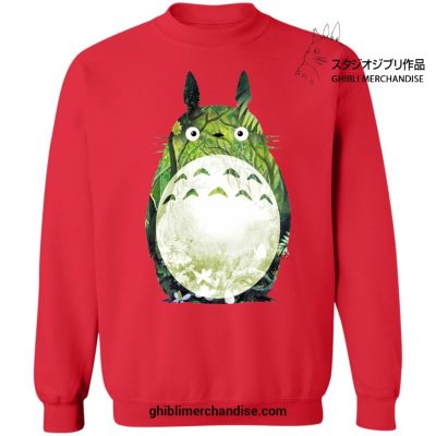 The Green Totoro Sweatshirt Red / S