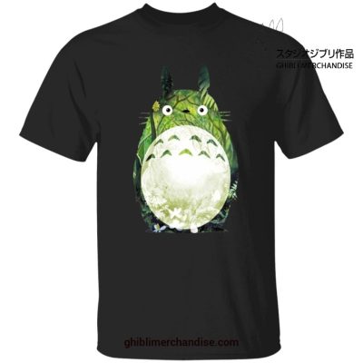 The Green Totoro T-Shirt Black / S