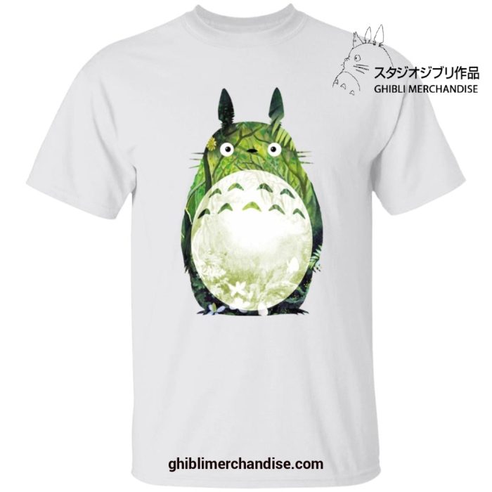 The Green Totoro T-Shirt White / S