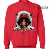 The Wolf Princess Mononoke Sweatshirt Red / S
