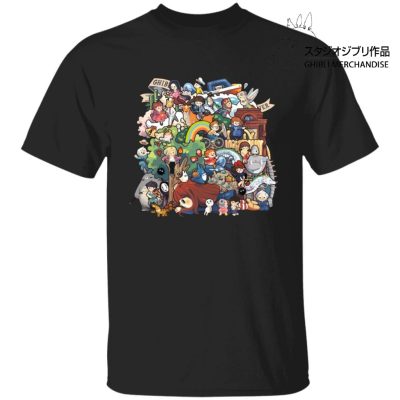 Ghibli Studio All Characters T Shirt