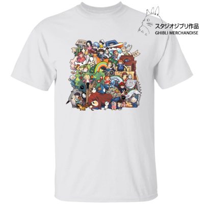 Ghibli Studio All Characters T Shirt