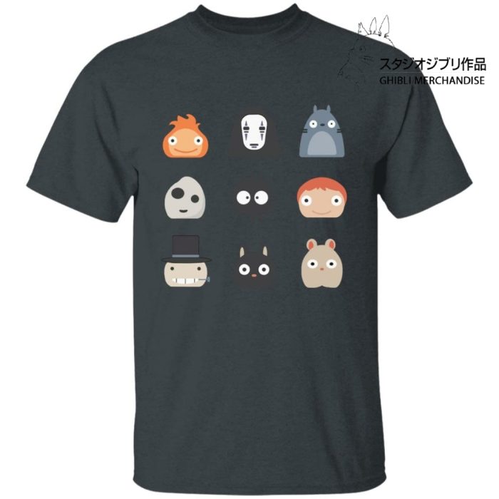 Ghibli Studio Characters Chibi T Shirt