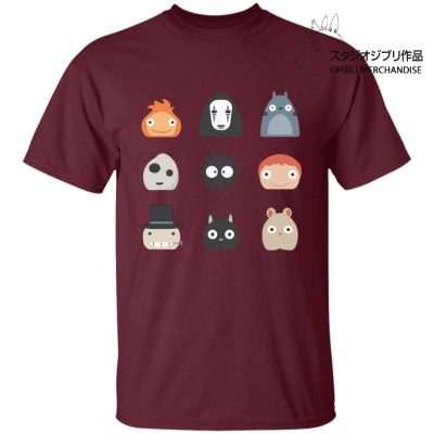 Ghibli Studio Characters Chibi T Shirt