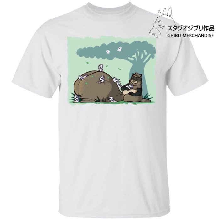 Pom Poko and the Tree Spirits T Shirt - Studio Ghibli Store