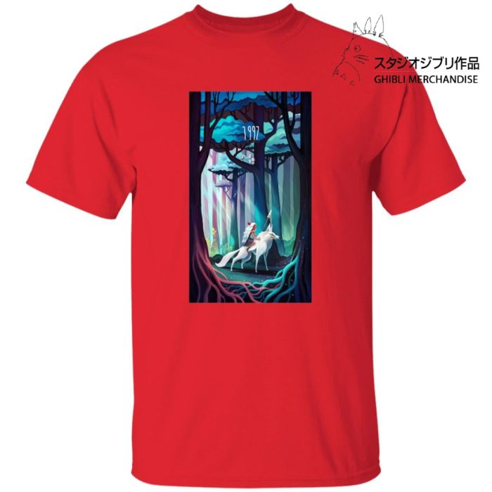 Princess Mononoke 1997 Illustration T Shirt