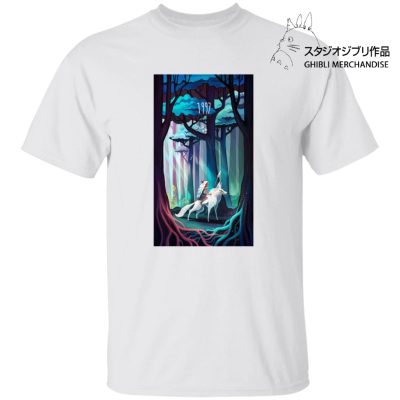 Princess Mononoke 1997 Illustration T Shirt