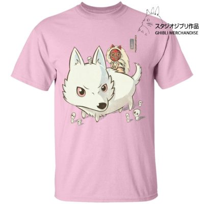 Princess Mononoke and The Wolf Cute Chibi Version T Shirt