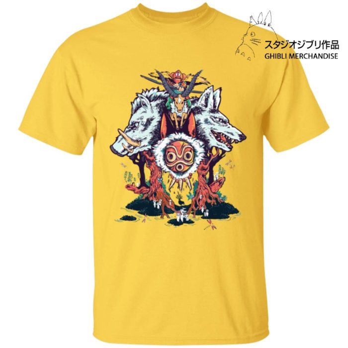 Princess Mononoke Characters T Shirt