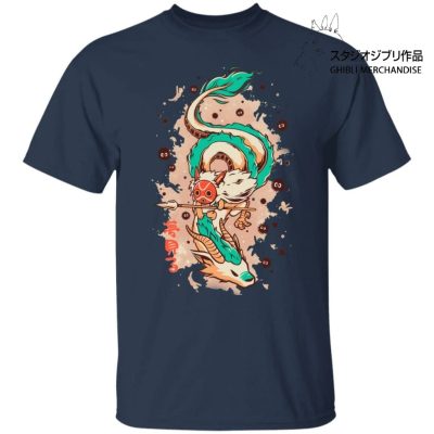 Princess Mononoke on the Dragon T Shirt