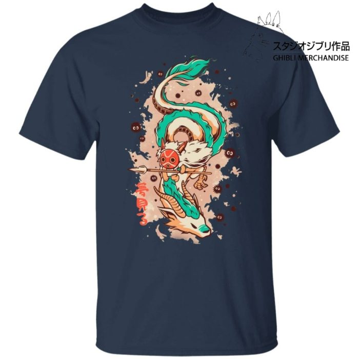 Princess Mononoke on the Dragon T Shirt