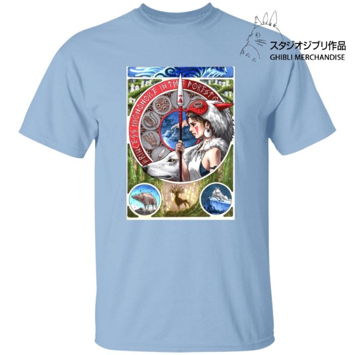 Princess Mononoke Portrait Art T Shirt