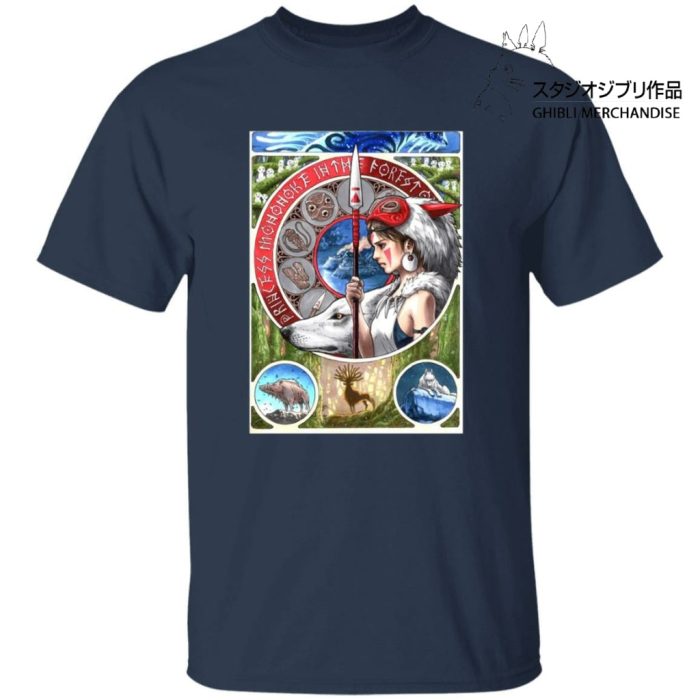 Princess Mononoke Portrait Art T Shirt