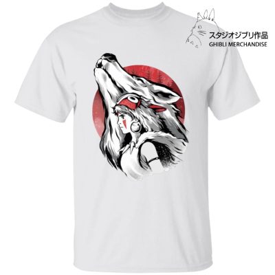Princess Mononoke - Red Moon T Shirt