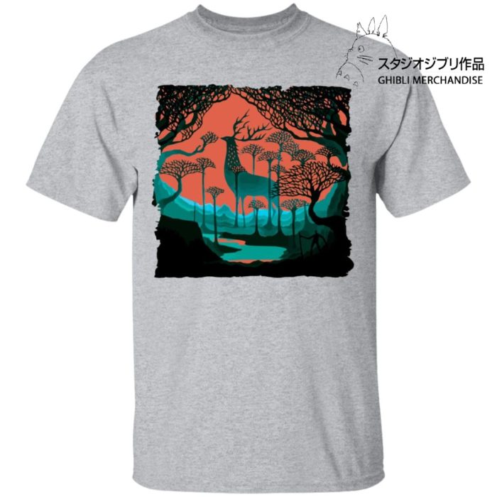 Princess Mononoke - Shishigami of The Forest T Shirt Unisex