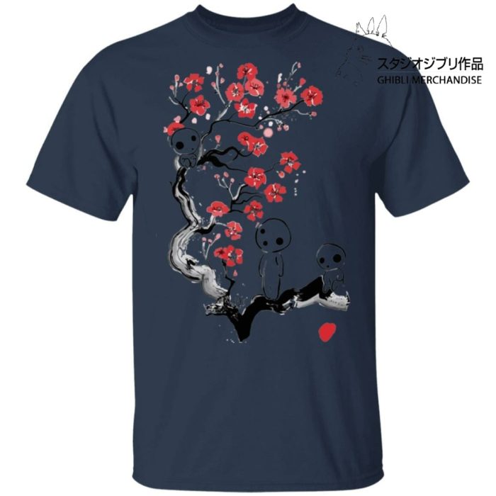 Princess Mononoke - Tree Spirits on the Cherry Blossom T Shirt Unisex