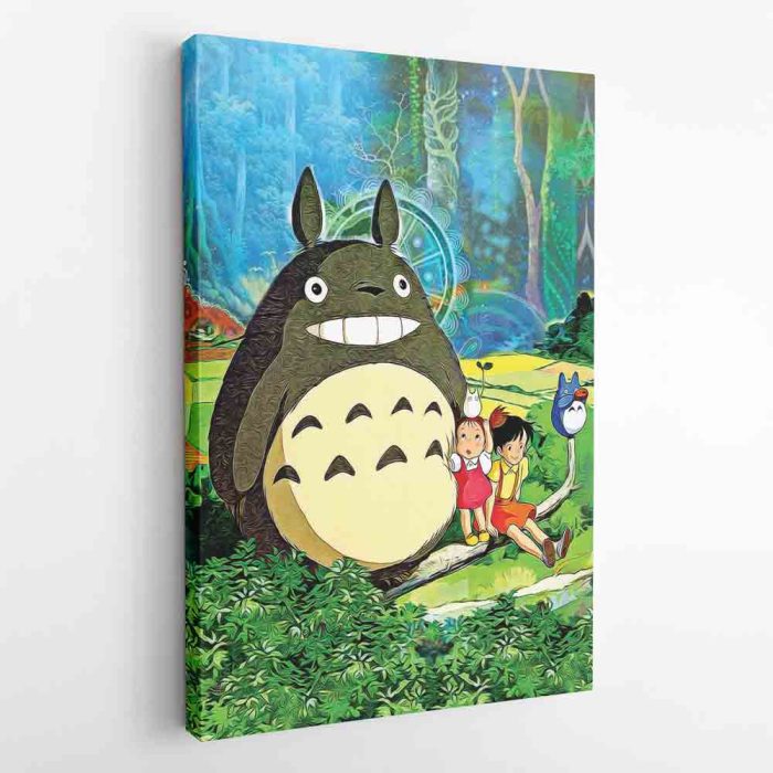 My Neighbor Totoro SG CWA Portrait CPW hanging 1 - Studio Ghibli Store