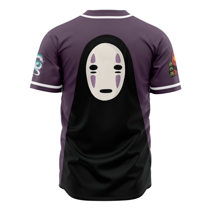 Mythical Spirited Away SG AOP Baseball Jersey BACK Mockup - Studio Ghibli Store