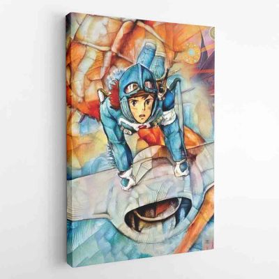 Nausicaa SG CWA Portrait CPW hanging 1 - Studio Ghibli Store